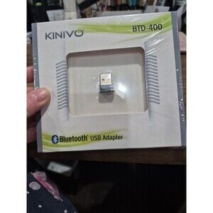 New Kinivo USB Bluetooth Adapter for PC BTD400 (Bluetooth 4.0 Dongle Receiver